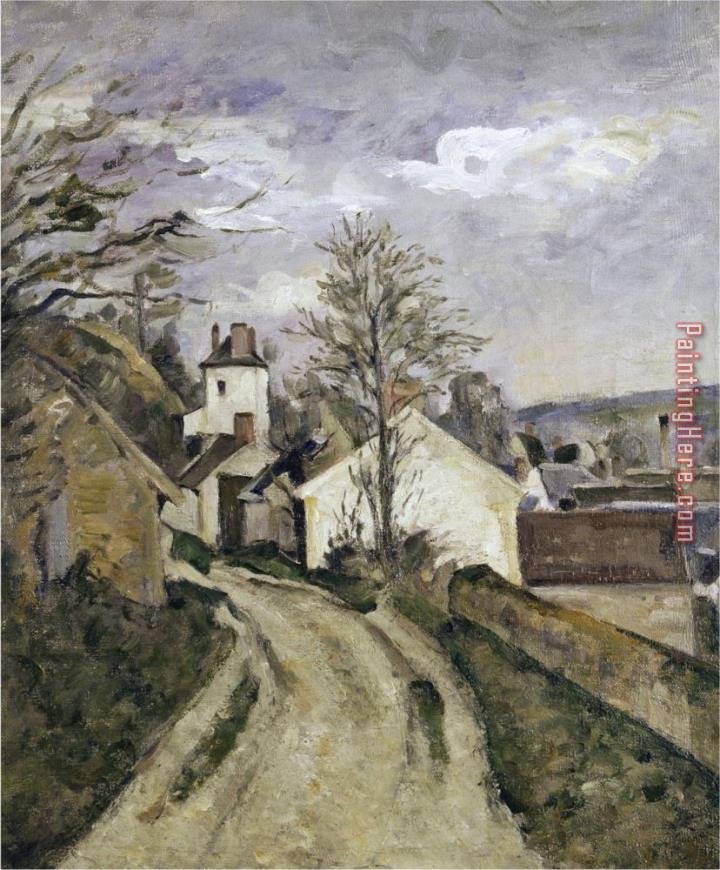 Paul Cezanne The House of Dr Gachet at Auvers C 1873